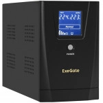 Источник бесперебойного питания ExeGate SpecialPro Smart LLB-2200.LCD.AVR.2SH.RJ.USB (2200 ВА, 1300)