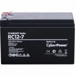 Сменные аккумуляторы АКБ для ИБП CyberPower RC12-7 (12 В)
