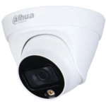 IP видеокамера Dahua DH-IPC-HDW1239T1P-LED-0280B (Купольная, Внутренней установки, Проводная, Фиксированный объектив, 2.8 мм, 1/2.7", 2 Мп ~ 1920×1080 Full HD)