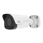 IP видеокамера UNV IPC2124LR3-PF28M-D (Цилиндрическая, Уличная, Проводная, Фиксированный объектив, 2.8 мм, 1/3", 4 Мп ~ 2560×1440 Quad HD)