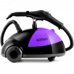 KITFORT КТ-931 черный/фиолетовый (Пароочиститель, 1500 Вт)