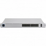 Коммутатор Ubiquiti UniFi 24Port Gigabit Switch with SFP USW-24 (1000 Base-TX (1000 мбит/с), 2 SFP порта)