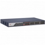 Коммутатор Hikvision DS-3E0326P-E(C) (100 Base-TX (100 мбит/с), 2 SFP порта)