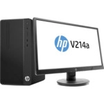 Настольный компьютерный комплект HP Bundle 290 G2 MT 4YV40EA (HP V214, Core i3, 8100, 3.6 ГГц, 4, HDD, 500 ГБ, Windows 10 Pro)