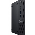 Персональный компьютер Dell Optiplex 3080 Micro 3080-6773 (Core i3, 10100T, 3, 16 Гб, SSD, Linux)