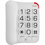 Аналоговый телефон TeXet TX-201 белый TX-201 White