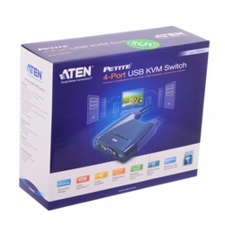 KVM-переключатель ATEN 4 PORT USB KVM Switch CS64UZ-AT