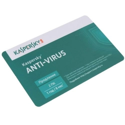 Антивирус Kaspersky Anti-Virus 2015 Card 2-Desktop Renewal KL1161LOBFR (Продление лицензии)