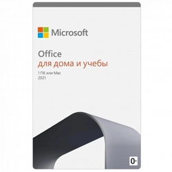 Офисный пакет Microsoft Office 2021 Home and Student Medialess P8 79G-05388