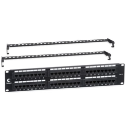 Патч-панель Cabeus PL-48-Cat.6-Dual (48 портов, Cat. 6)