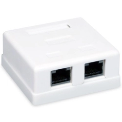 Сетевая розетка SHIP 2-port RJ-45 Cat.5e A170