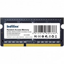 ОЗУ Indilinx ID3N16SP08X IND-ID3N16SP08X (SO-DIMM, DDR3, 8 Гб, 1600 МГц)