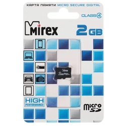 Флеш (Flash) карты Mirex microSDHC [13612-MCROSD02] (2 TB)