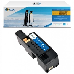Лазерный картридж G&G Картридж для Xerox Phaser 6020/6022 WC 6025/6027 Cyan GG-106R02760