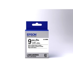 Лента переноса Epson Лента термотрансферная Black on White 9мм C53S653003