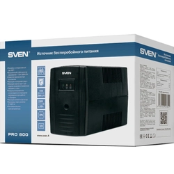 Источник бесперебойного питания Sven Pro 800 800VA/480W (2 EURO) SV-013851 (800 ВА, 480)