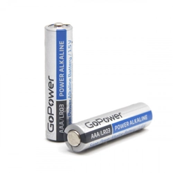 Батарейка GoPower LR03 AAA BL2 Alkaline 00-00019862