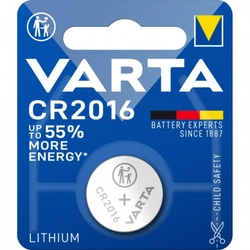 Батарейка VARTA ELECTRONICS CR2016 BL1 Lithium 3V (6016) 06016101401