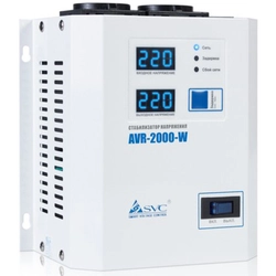 Стабилизатор SVC AVR-2000-W (2000ВА/2000Вт) (50 Гц)