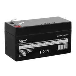 Сменные аккумуляторы АКБ для ИБП ExeGate Аккумуляторная батарея EXG12012 EP269857RUS (12 В)