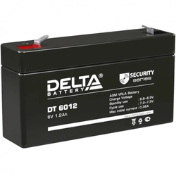 Сменные аккумуляторы АКБ для ИБП Delta Battery DT 6012 (6 В)