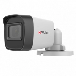 IP видеокамера HiWatch HDC-B020(B) HDC-B020(B)(2.8mm) (Цилиндрическая, Уличная, Проводная, Фиксированный объектив, 2.8 мм, 1/2.7", 2 Мп ~ 1920×1080 Full HD)