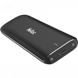 Внешний жесткий диск Netac External SSD 500GB ZX Black NT01ZX-500G-32BK (500 ГБ, Интерфейс USB-C)