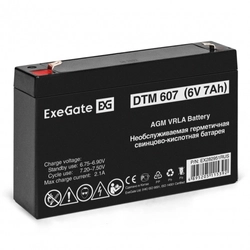 Сменные аккумуляторы АКБ для ИБП ExeGate DTM 607 EX282951RUS (6 В)