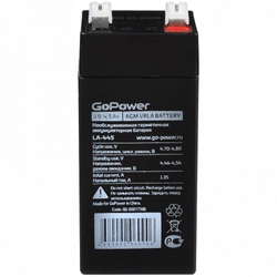 Сменные аккумуляторы АКБ для ИБП GoPower LA-445 00-00016678 (4 В)