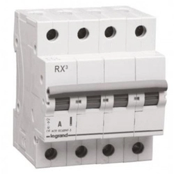 Рубильник Legrand 419418 - RX3 Выключатель-разъединитель  63А 4П (63 A)