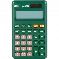 Калькулятор deli EM120 Green EM120GREEN