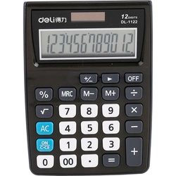 Калькулятор deli E1122 Grey E1122/GREY