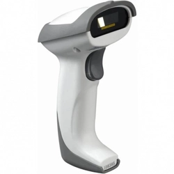 Сканер штрихкода Mindeo MD 2230AT+ (Ручной проводной, 1D, USB, Бело-серый)
