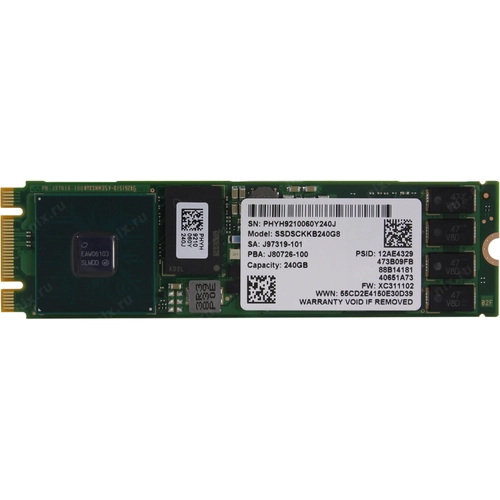 Intel on sale ssd 240