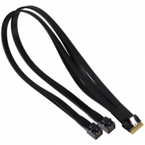 Аксессуар для сервера Supermicro Slimline x8 (STR) to 2x Slimline x4 (STR) CBL-SAST-1264F-100