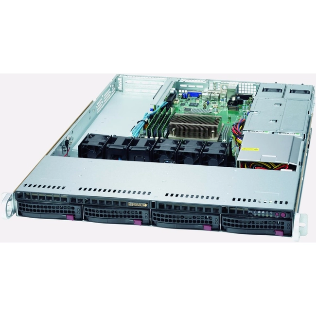 Серверная платформа Supermicro SuperServer SYS-5019S-WR (Rack (1U))