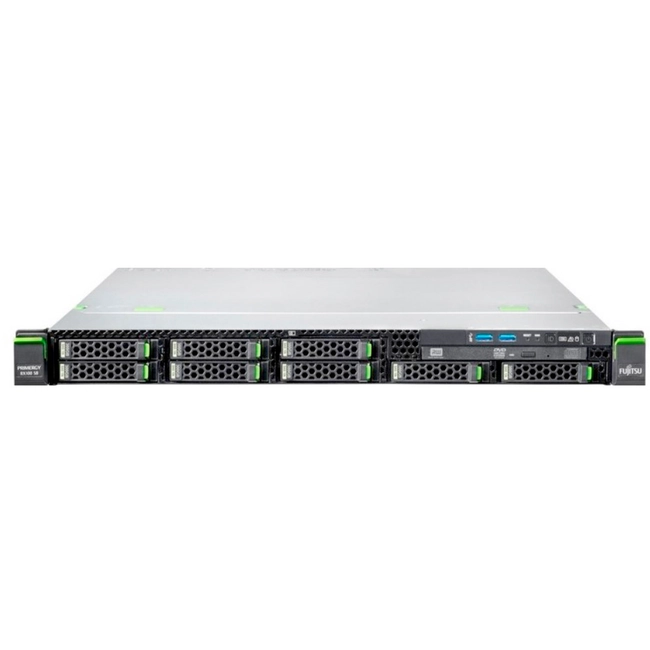 Сервер Fujitsu RX1330 M3 S26361-K1600-V401-5 (1U Rack, Xeon E3-1225 v6, 3300 МГц, 4, 8, 2 x 8 ГБ, SFF 2.5")