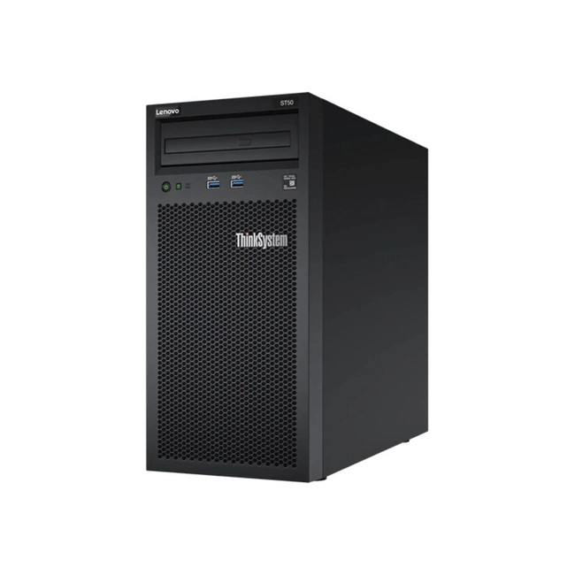Сервер Lenovo ThinkSystem ST50 7Y48A00ZEA (Tower, Xeon E-2124G, 3400 МГц, 4, 8, 1 x 8 ГБ, LFF 3.5", 2x 4 ТБ)