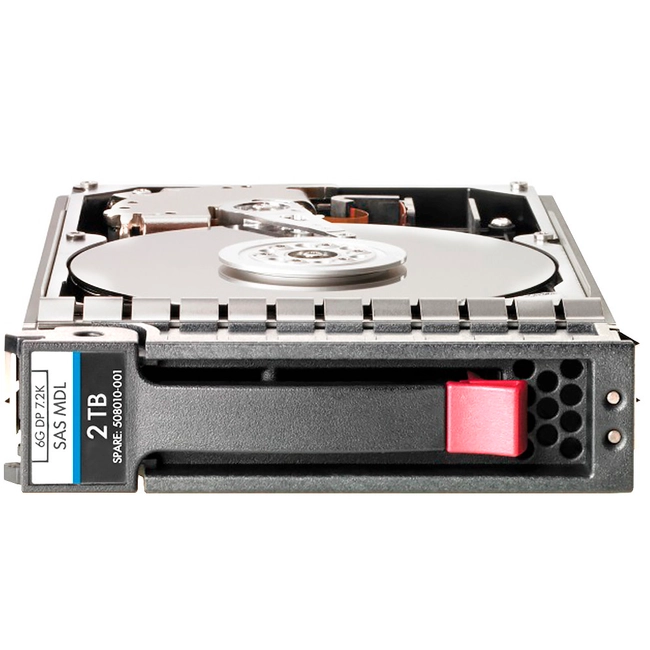 Серверный жесткий диск HPE 2TB SAS 7.2K LFF 872485-B21 (HDD, 3,5 LFF, 2 ТБ, SAS)