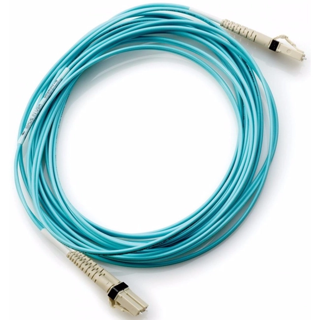 Аксессуар для сетевого оборудования HPE кабель оптоволоконный Multi-mode OM3 LC/LC FC 5m AJ836A (Кабель)