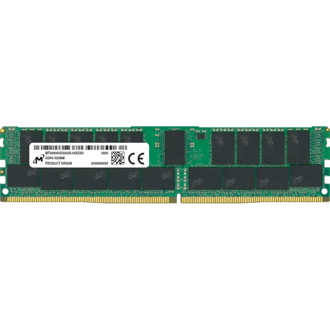 Серверная оперативная память ОЗУ Crucial DDR4 RDIMM 16GB 2Rx8 2933 CL21 MTA18ASF2G72PDZ-2G9J3 (16 ГБ, DDR4)