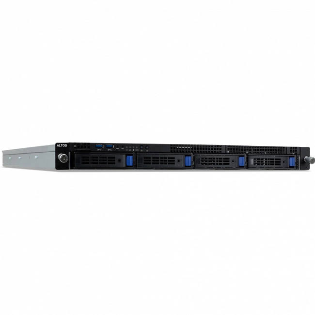 Сервер Acer R369_F4 US.RL4TA.002 (1U Rack, Xeon Silver 4210R, 2400 МГц, 10, 13.75, 1 x 16 ГБ, SFF 2.5", 1x 256  ГБ)