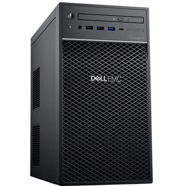 Сервер Dell PowerEdge T40 210-ASHD-03t (Tower, Xeon E-2224G, 3500 МГц, 4, 8, 1 x 16 ГБ, LFF 3.5", 2x 2 ТБ)