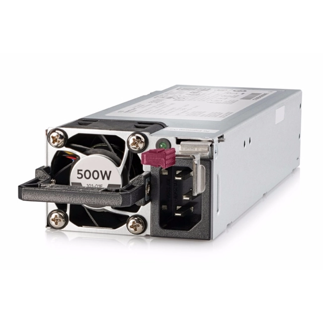 Серверный блок питания HPE 500W Flex Slot Platinum Hot Plug Low Halogen Power Supply Kit 865408-B21 (1U, 500 Вт)
