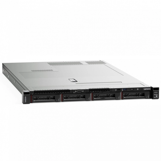 Сервер Lenovo ThinkSystem SR250 7Y51A078EA (1U Rack, Xeon E-2224, 3400 МГц, 4, 8, 1 x 8 ГБ, LFF 3.5")