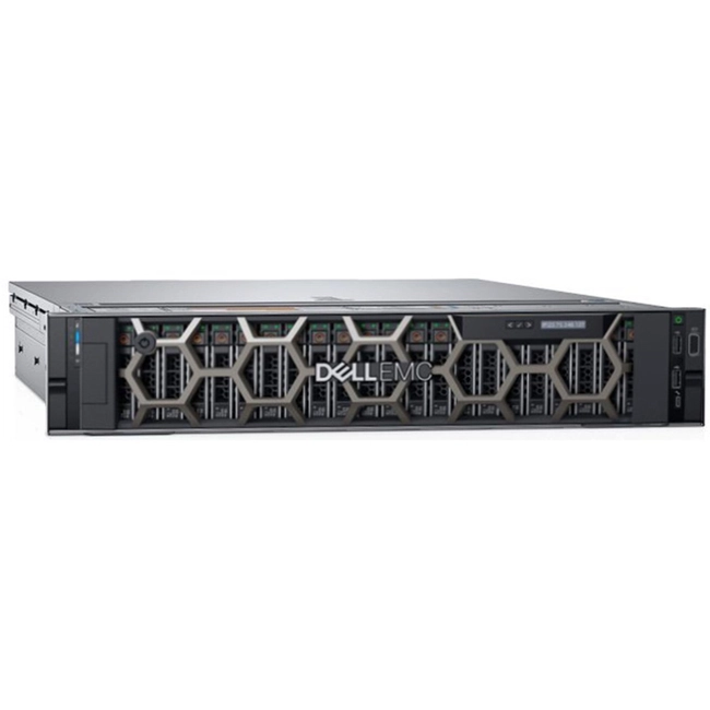 Сервер Dell PowerEdge R740XD 210-AKZR-389 (2U Rack, Xeon Silver 4215R, 3200 МГц, 8, 11, 2 x 8 ГБ, SFF 2.5", 1x 800 ГБ)