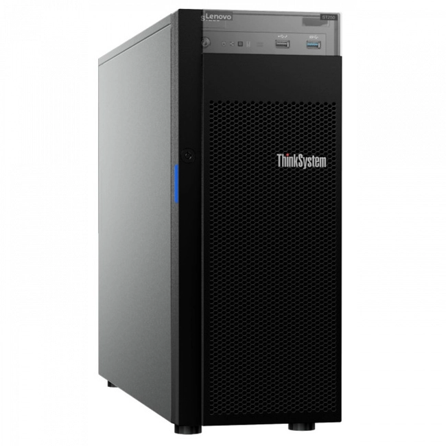 Сервер Lenovo ThinkSystem ST250 7Y45A03QEA-NC2 (Tower, Xeon E-2224, 3400 МГц, 4, 8, 1 x 16 ГБ, SFF 2.5")