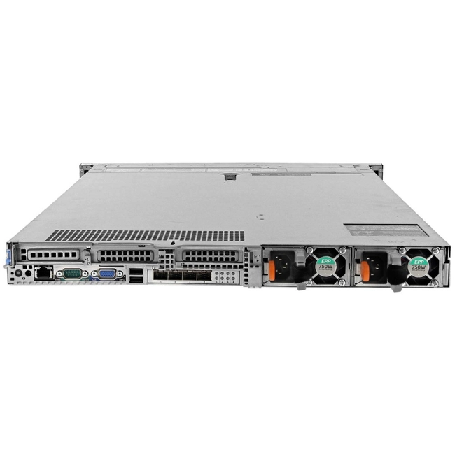 Сервер Dell PowerEdge R640 PER640RU1-12 (1U Rack, Xeon Silver 4210R, 2400 МГц, 10, 13.75, 1 x 64 ГБ, SFF 2.5", 1x 1.2 ТБ)