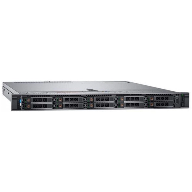 Сервер Dell PowerEdge R640 PER640RU1-13 (1U Rack, Xeon Silver 4210R, 2400 МГц, 10, 13.75, 1 x 64 ГБ, SFF 2.5", 1x 1.2 ТБ)