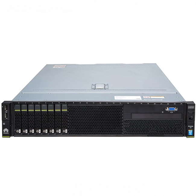 Сервер Huawei 2288H V5 02311XBK_server_K4 (2U Rack, Xeon Gold 5220, 2200 МГц, 18, 24.75, 4 x 64 ГБ, SFF 2.5", 6x 3.84 ТБ)